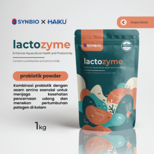 Produk Lactozyme Probiotik Asam Laktat dan Asam Amino untuk Pencernaan Udang
