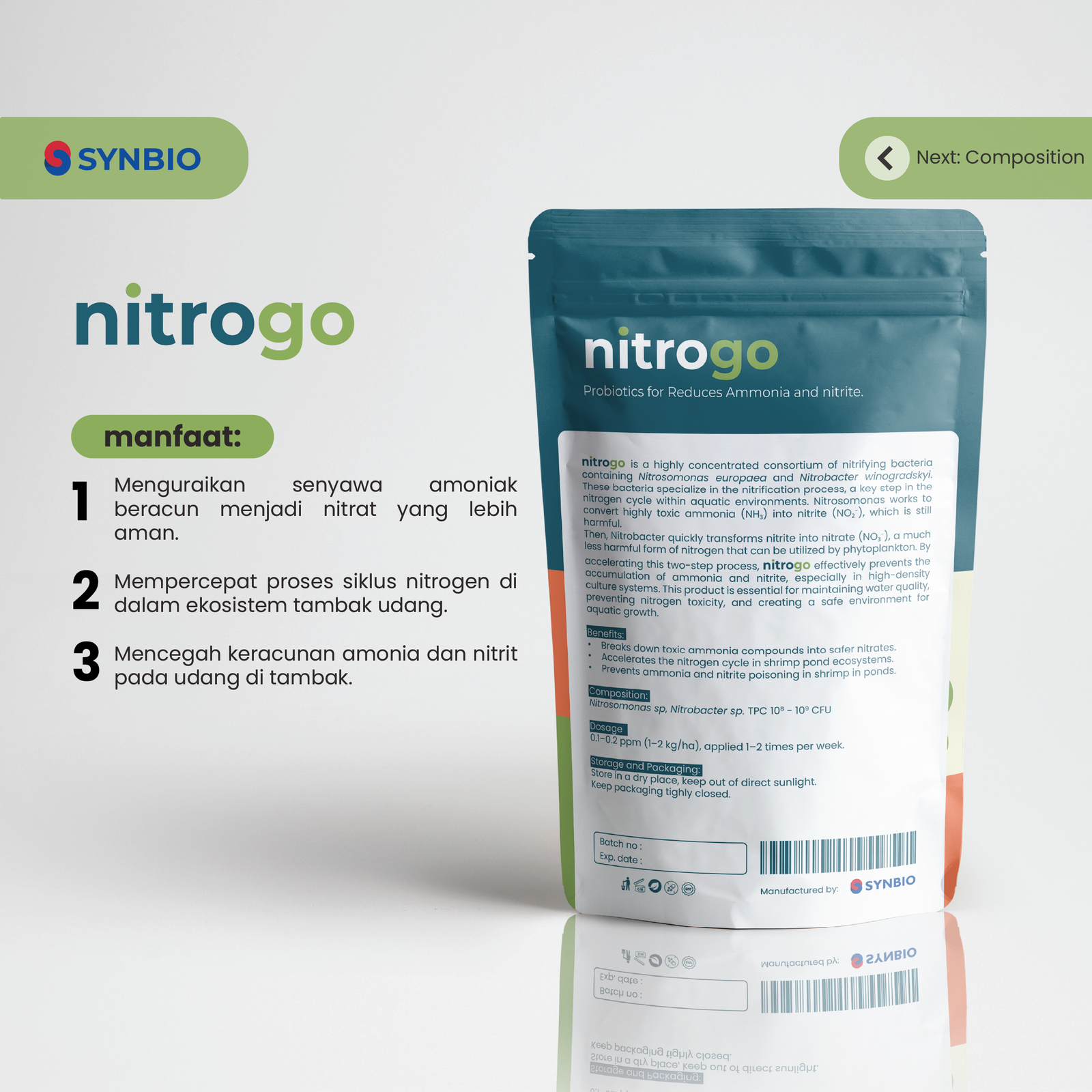 nitrogo - Bakteri Nitrifikasi Pengurai Amonia dan Nitrit di Tambak Udang dan Ikan dengan Nitrobacter dan Nitrosomonnas 1 k - Gambar 2