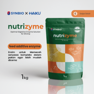 Suplemen Nutrizyme Enzim Pencernaan Pakan Udang dan Ikan untuk Turunkan FCR