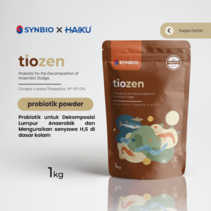 Suplemen Tiozen Probiotik Pengurai H2S dan Lumpur Dasar Tambak Udang